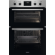 Zanussi ZKCXL3X1 Built In Electric Double Oven - Stainless Steel 2 year Warranty Zanussi ZKCXL3X1 Built In Electric Double Oven - Stainless Steel 2 year Warranty