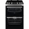 Zanussi ZCV66078XA 60cm Electric Double Oven with Ceramic Hob - Stainless Steel